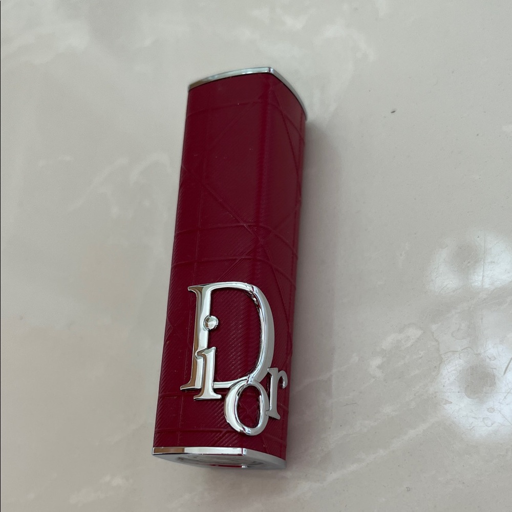 Dior Refillable Case Lipstick Holder with Silver Detailing - Picture 2 of 6